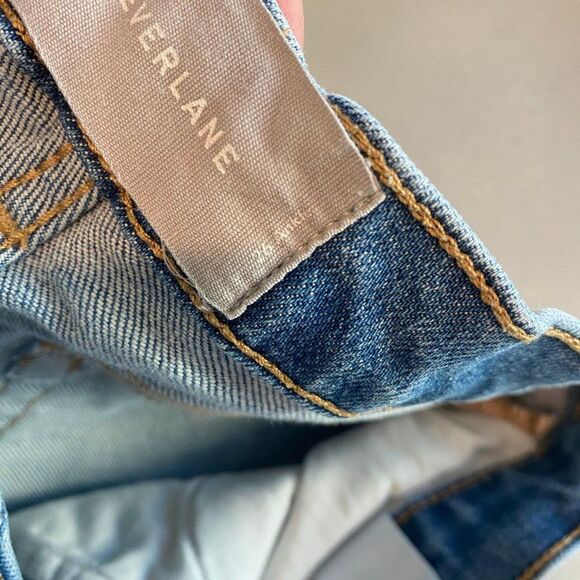 Everlane Jeans Women 26X25 Blue The Perfect High-Rise Skinny Ankle Jean - Picture 6 of 7